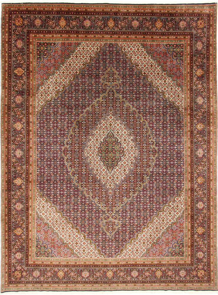 Tapete persa Tabriz 50Raj 13'2"x10'0" 13'2"x10'0", Tapete persa Atado à mão