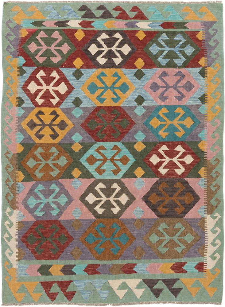 Afgán szőnyeg Kilim Afgán 198x149 198x149, Perzsa szőnyeg szőttesek