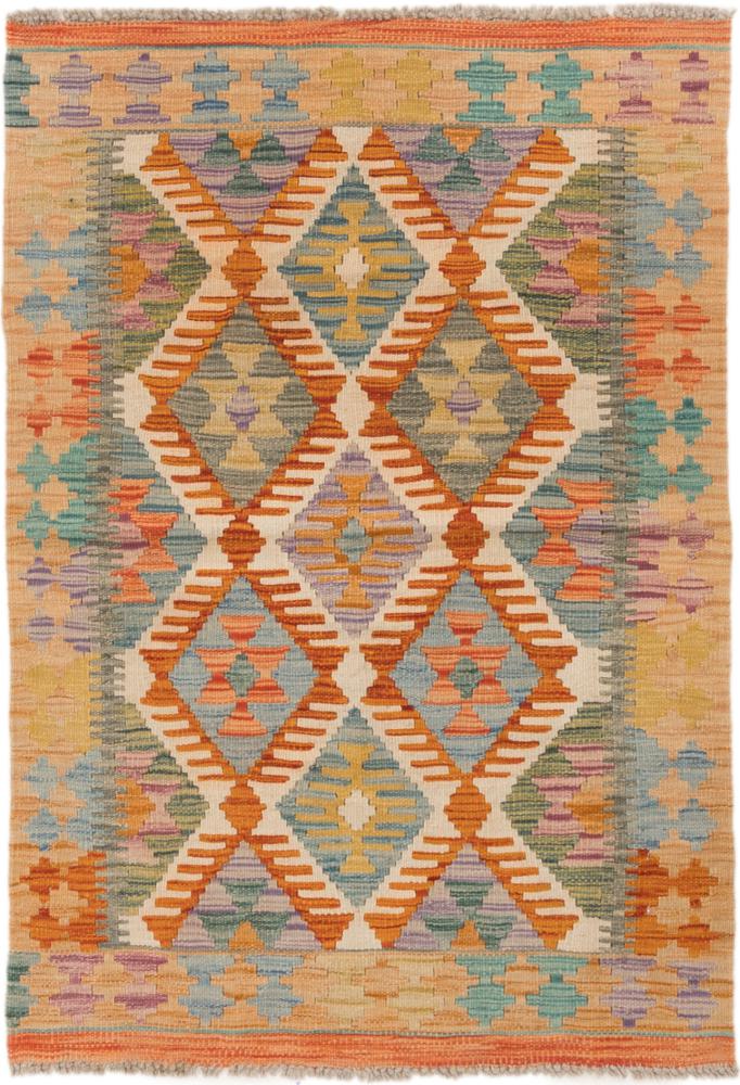 Tapete afegão Kilim Afegão 121x83 121x83, Tapete persa Tecido à mão