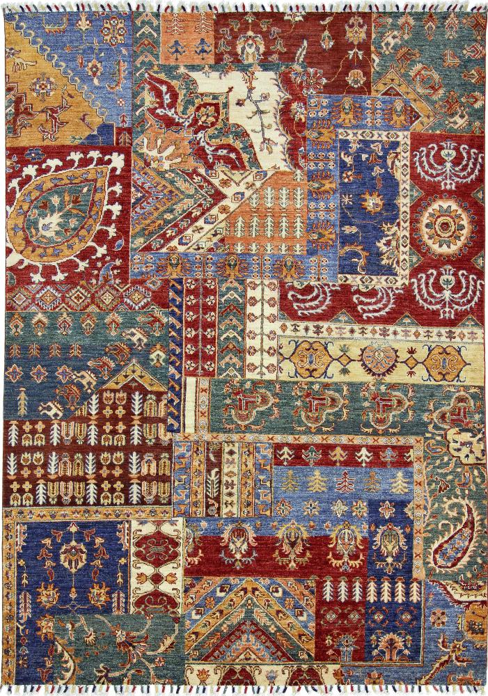 Afgán szőnyeg Arijana Patchwork 243x171 243x171, Perzsa szőnyeg Kézzel csomózva