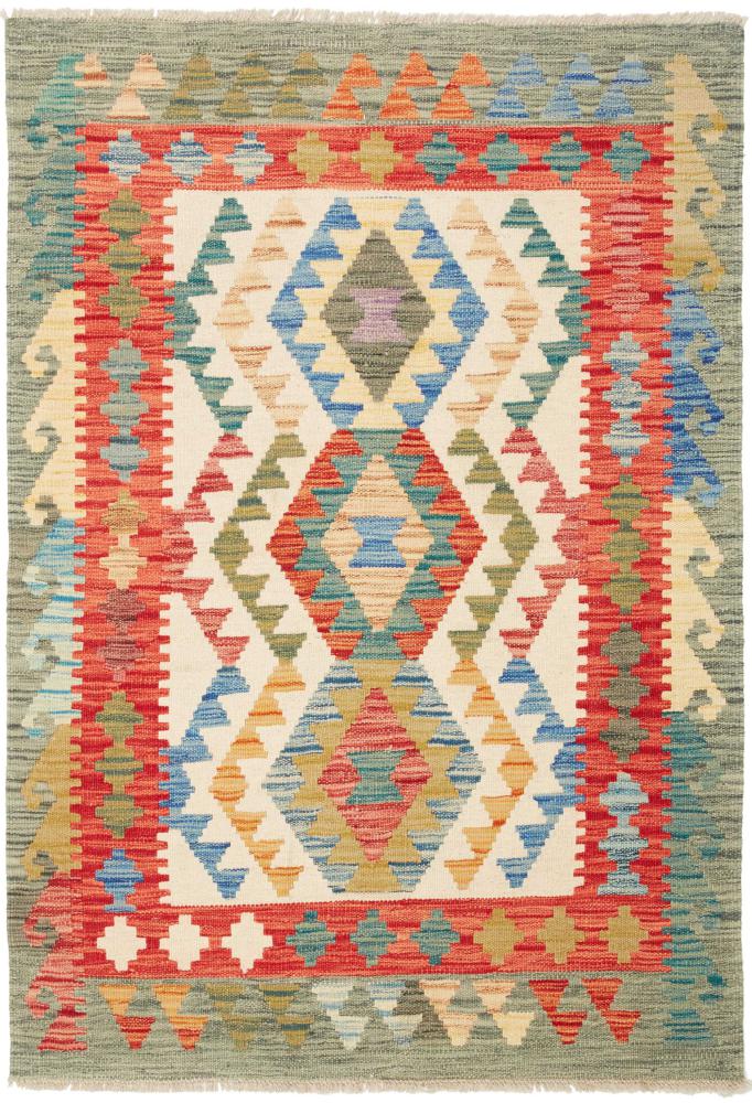 Tappeto Afgano Kilim  Afghan 142x100 142x100, Tappeto persiano Tessuto a mano