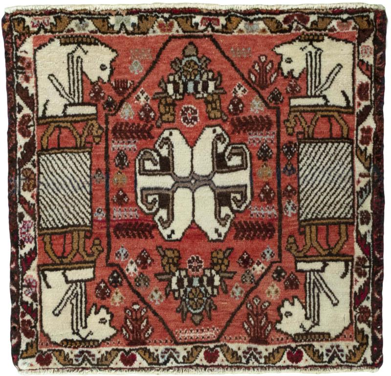 Tappeto persiano Shiraz 58x63 58x63, Tappeto persiano Annodato a mano