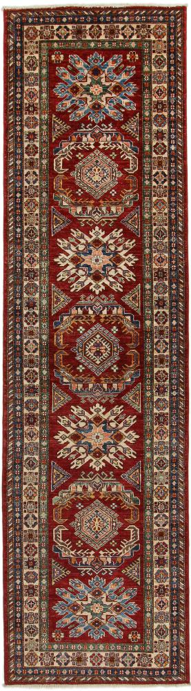 Afghan rug Super Kazak 297x81 297x81, Persian Rug Knotted by hand