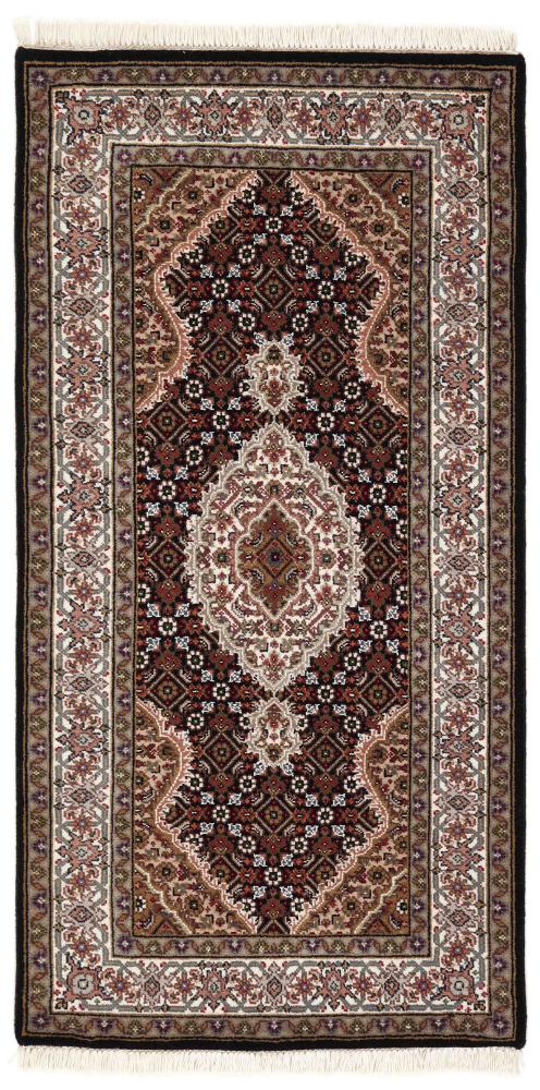 Indo rug Indo Tabriz 141x74 141x74, Persian Rug Knotted by hand