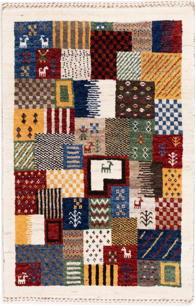 Perzisch tapijt Perzisch Gabbeh Loribaft Nowbaft 80x54 80x54, Perzisch tapijt Handgeknoopte