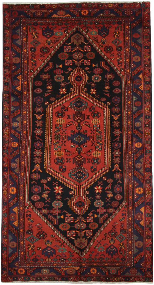 Tapis persan Hamadan 243x135 243x135, Tapis persan Noué à la main