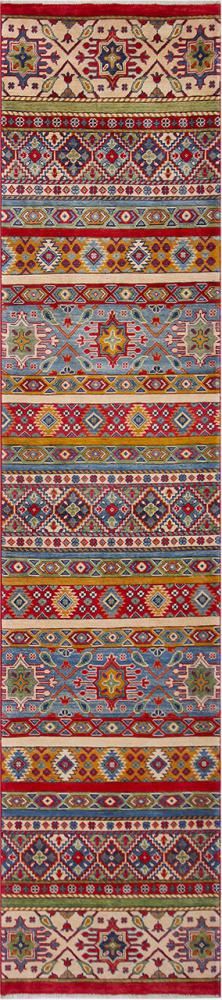 Alfombra pakistaní Kazak Edition 368x80 368x80, Alfombra persa Anudado a mano