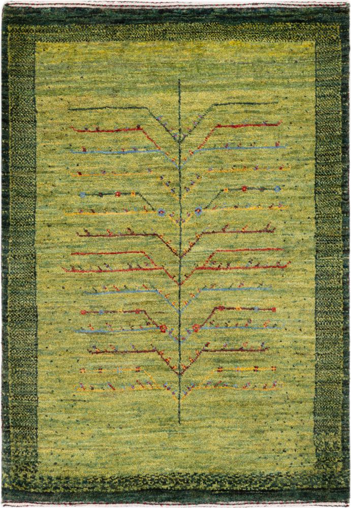 Persian rug Persian Gabbeh Loribaft Atelier 3'0"x2'0" 3'0"x2'0", Persian rug Hand-knotted