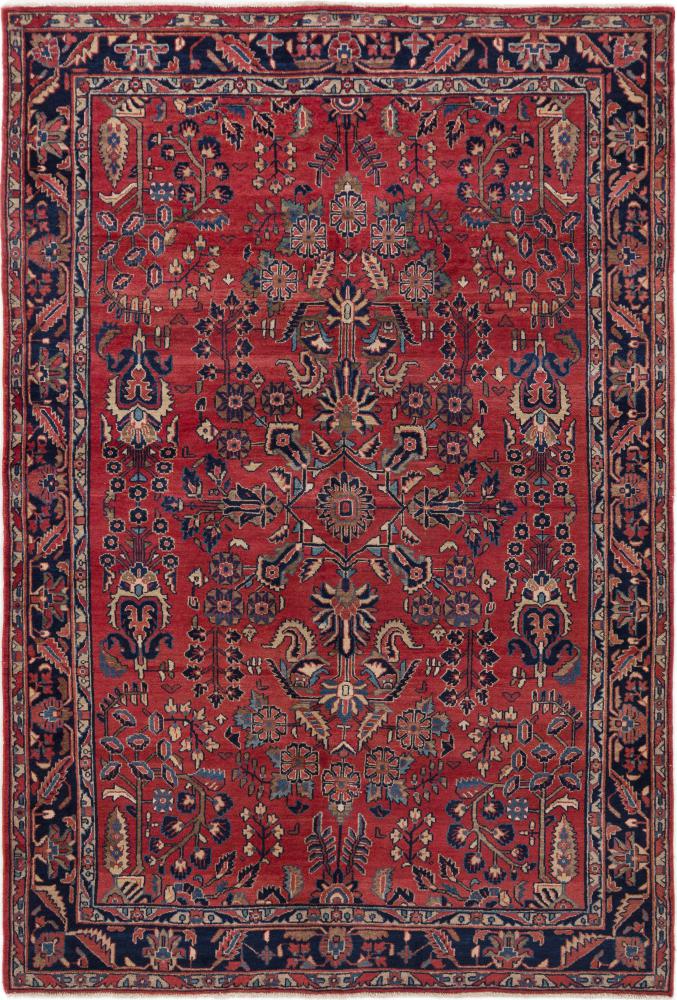 Perzisch tapijt Amerikan Sarough Antiek 213x145 213x145, Perzisch tapijt Handgeknoopte