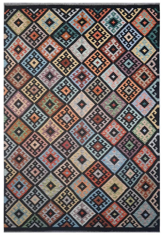 Afghan rug Kilim Afghan 9'9"x6'8" 9'9"x6'8", Persian Rug Woven by hand