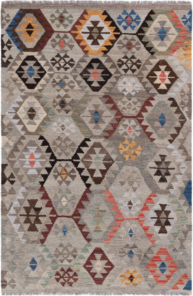 Afghanischer Teppich Kelim Afghan 187x124 187x124, Perserteppich Handgewebt