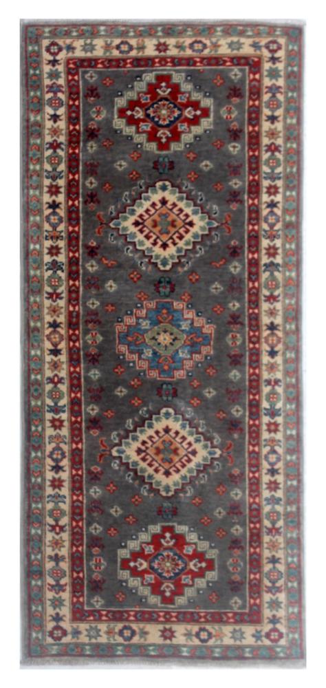 Afghan rug Kazak Ghazni 192x80 192x80, Persian Rug Knotted by hand