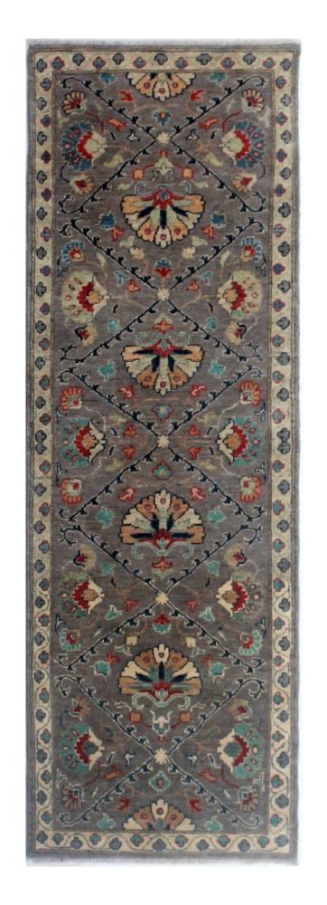 Afghan rug Kazak Ghazni 253x83 253x83, Persian Rug Knotted by hand