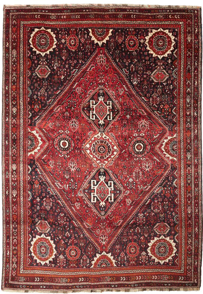 Alfombra persa Shiraz 307x217 307x217, Alfombra persa Anudado a mano