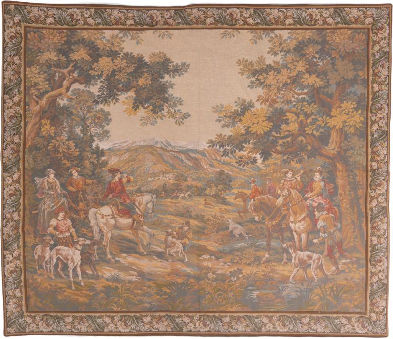Περσικό χαλί Aubusson 198x171 198x171, Περσικό χαλί Χειροποίητο υφαντό