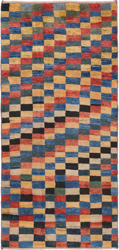 Tapis persan Persan Gabbeh 205x95 205x95, Tapis persan Noué à la main