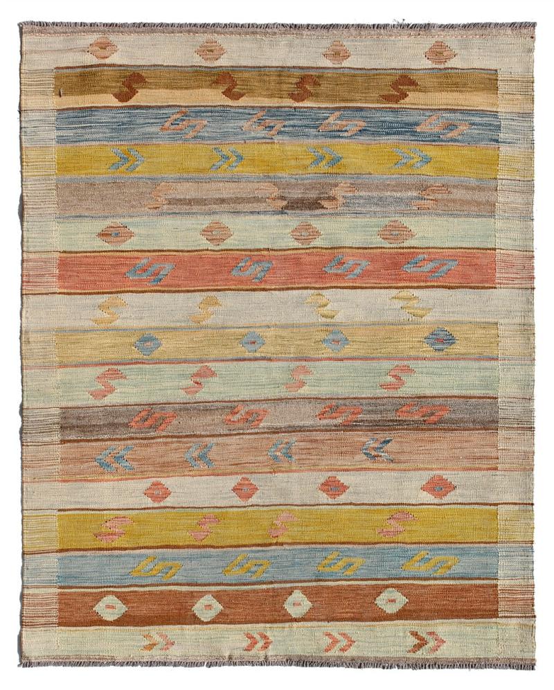 アフガンカーペット キリム アフガン Heritage 195x141 195x141,  ペルシャ絨毯 手織り