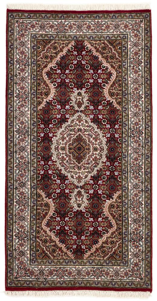 Indiaas tapijt Indo Tabriz 144x74 144x74, Perzisch tapijt Handgeknoopte