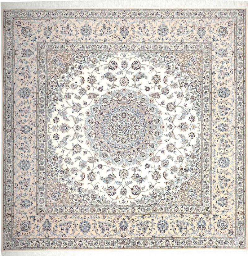 Tappeto persiano Nain 6La 204x208 204x208, Tappeto persiano Annodato a mano
