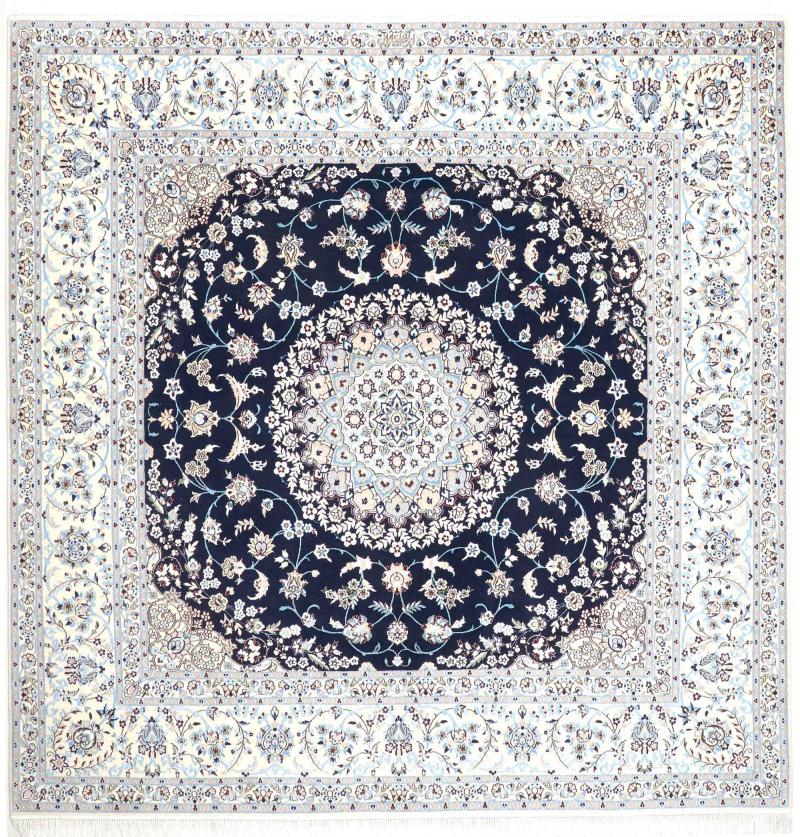Persian Rug Nain 6La 210x208 210x208, Persian Rug Knotted by hand