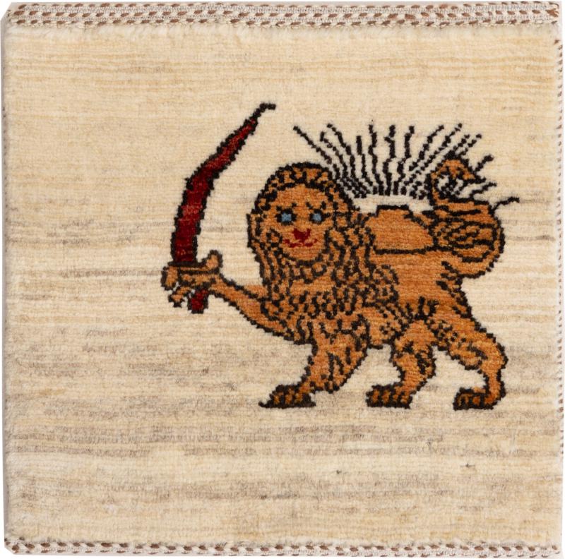 Perzisch tapijt Perzisch Gabbeh Loribaft Nowbaft 41x41 41x41, Perzisch tapijt Handgeknoopte