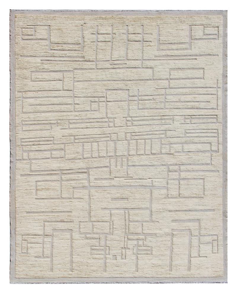 Alfombra afgana Berber Contemporary 297x246 297x246, Alfombra persa Anudado a mano