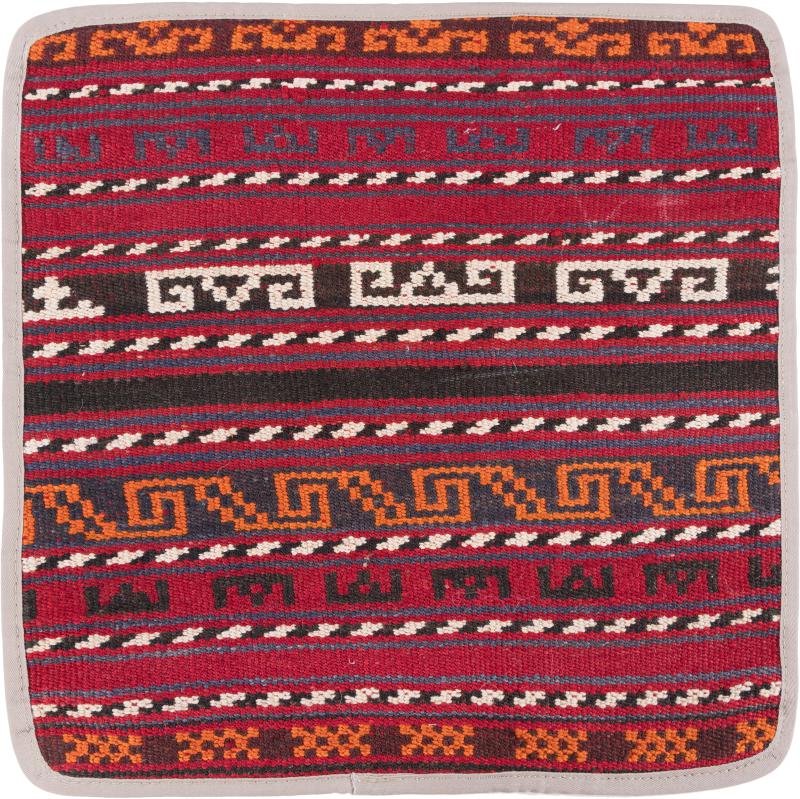 Alfombra afgana Kilim Afghan Funda de Cojín 40x40 40x40, Alfombra persa Anudado a mano