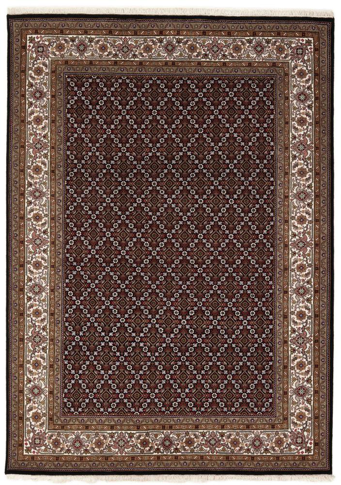Tapis indien Indo Tabriz 242x174 242x174, Tapis persan Noué à la main
