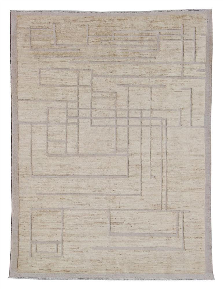 Afganistan-matto Berber Contemporary 227x167 227x167, Persialainen matto Solmittu käsin