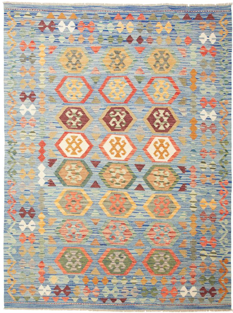Afghan rug Kilim  Afghan 7'6"x5'7" 7'6"x5'7", Persian Rug Woven by hand