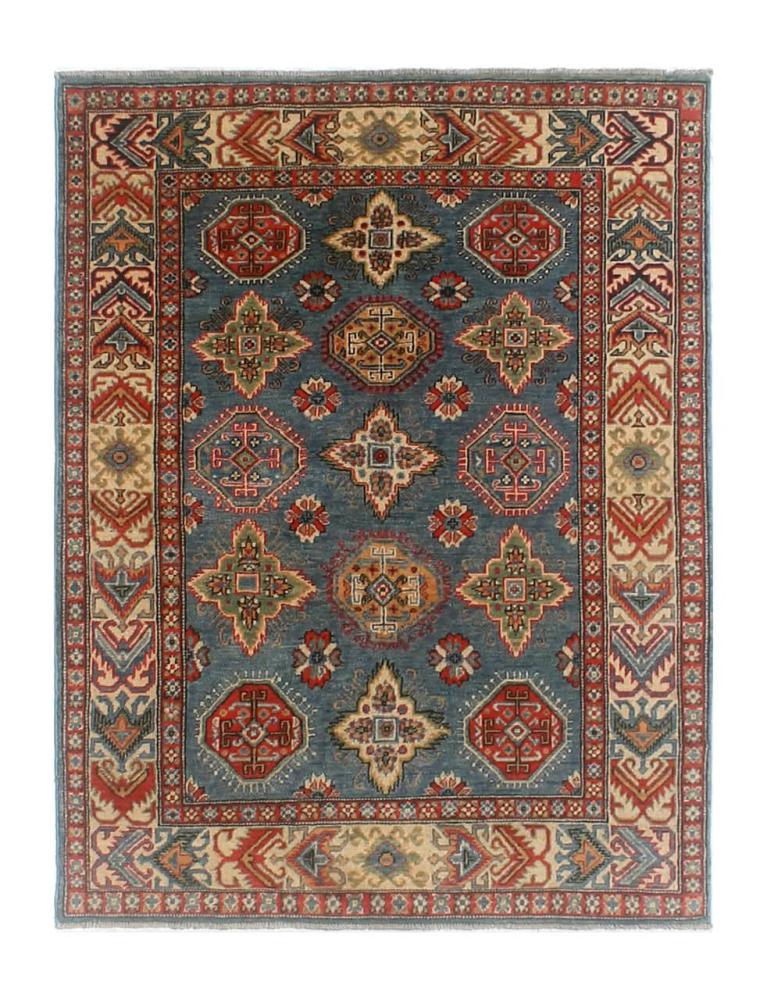 Afghaans tapijt Kazak Ghazni 200x151 200x151, Perzisch tapijt Handgeknoopte
