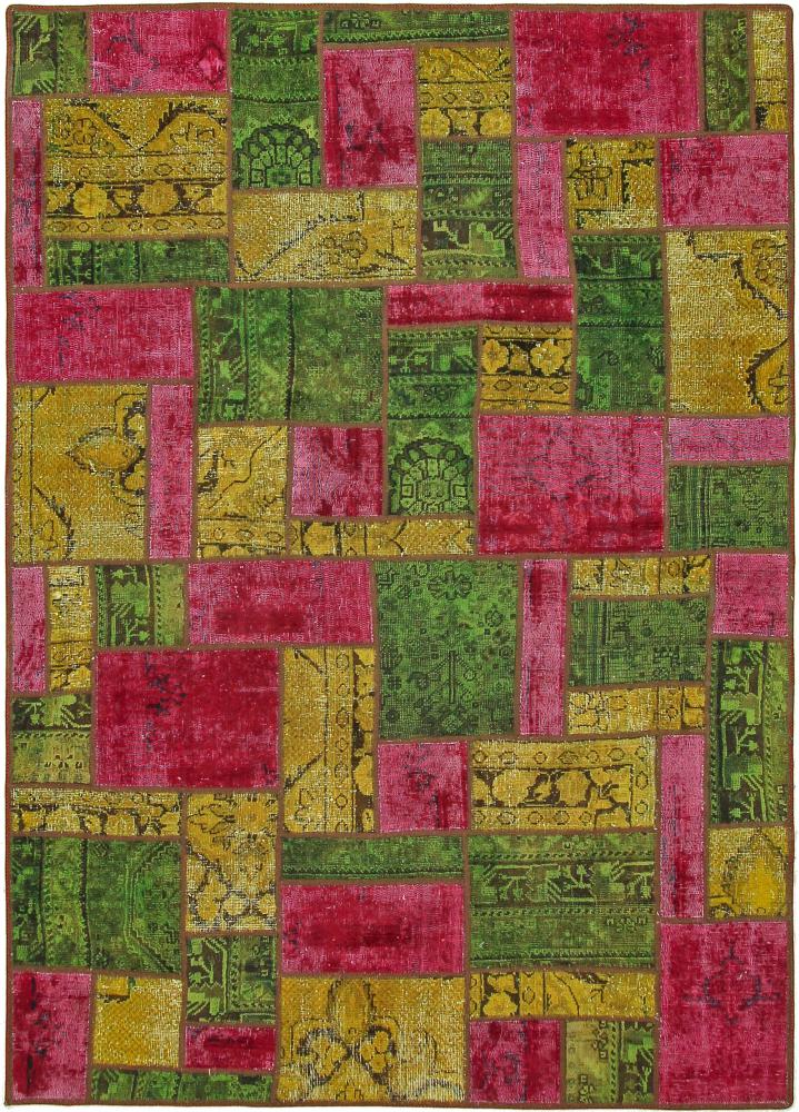 Perzsa szőnyeg Patchwork 235x168 235x168, Perzsa szőnyeg Kézzel csomózva