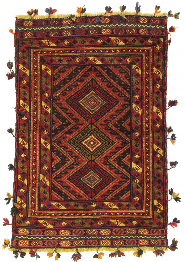 Tapis afghan Kilim Afghan 117x74 117x74, Tapis persan Tissé à la main