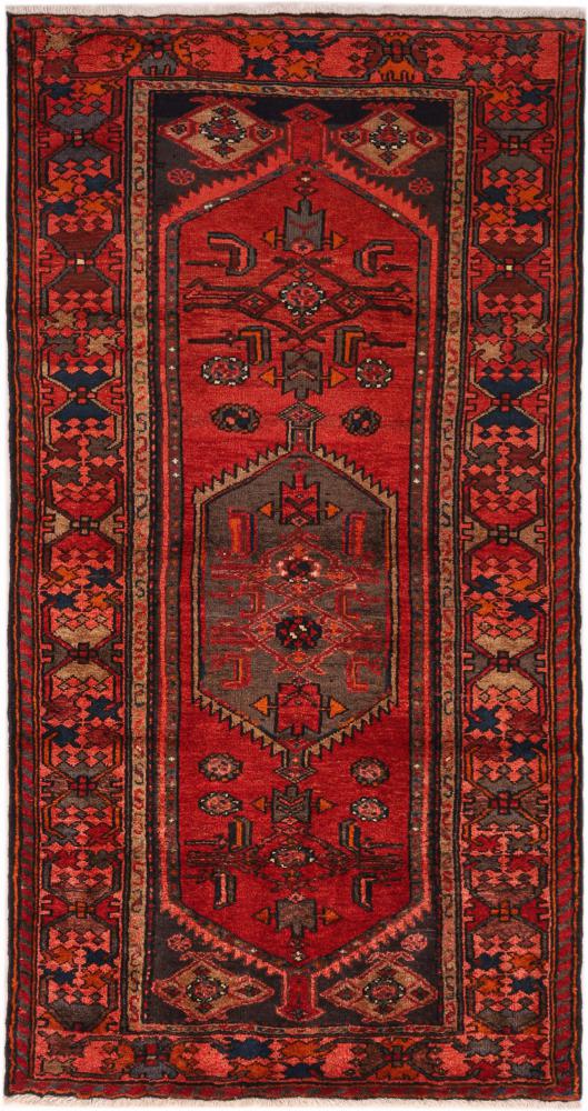 Tapis persan Sandjan 211x112 211x112, Tapis persan Noué à la main