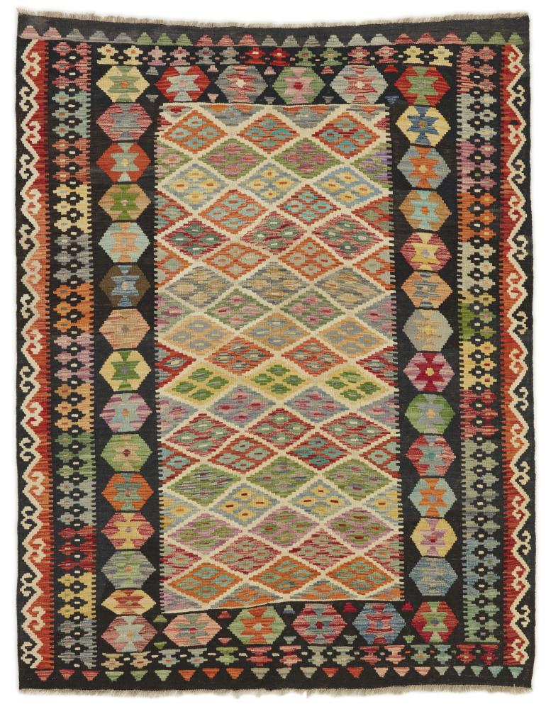 Tapete afegão Kilim Afegão 222x172 222x172, Tapete persa Tecido à mão