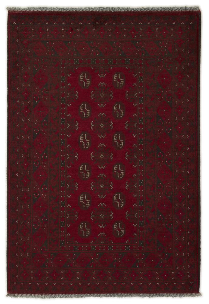 Afghansk tæppe Afghan Akhche 145x101 145x101, Persisk tæppe Knyttet i hånden