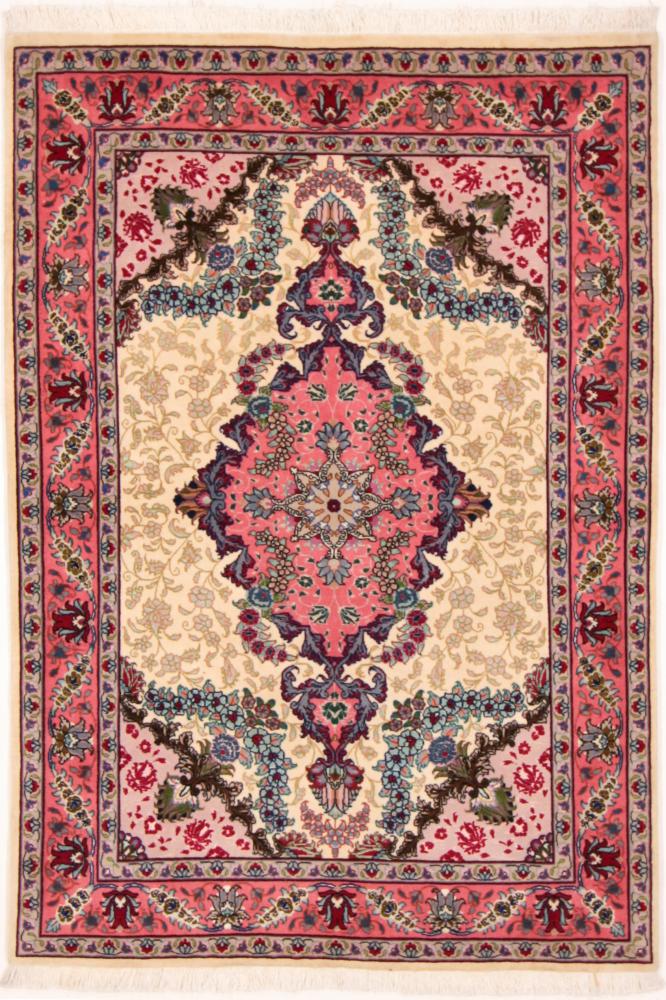 Tapete persa Tabriz 50Raj 146x101 146x101, Tapete persa Atado à mão