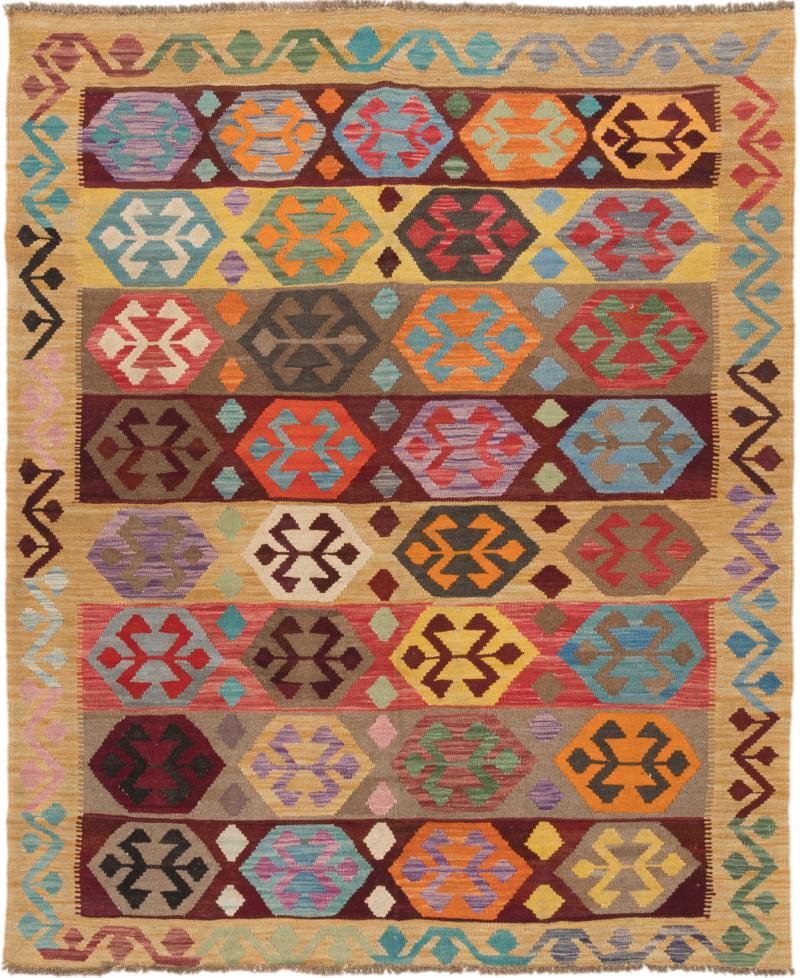 Afgán szőnyeg Kilim Afgán 190x158 190x158, Perzsa szőnyeg szőttesek