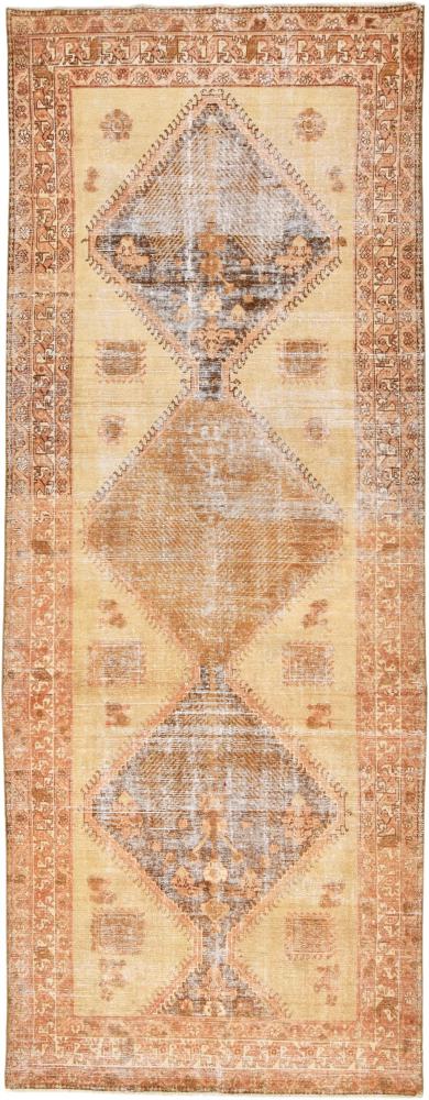 Persian Rug Vintage 351x137 351x137, Persian Rug Knotted by hand