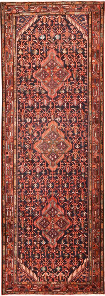 Persian Rug Taajabad 10'6"x3'9" 10'6"x3'9", Persian Rug Knotted by hand