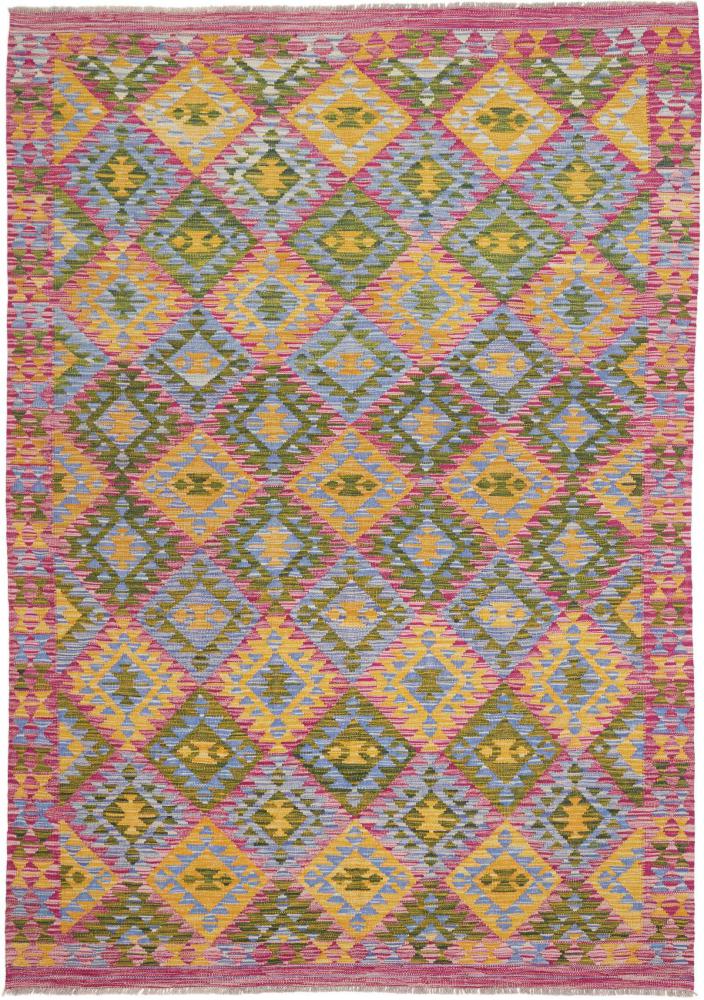 Tapete afegão Kilim Afegão 242x172 242x172, Tapete persa Tecido à mão