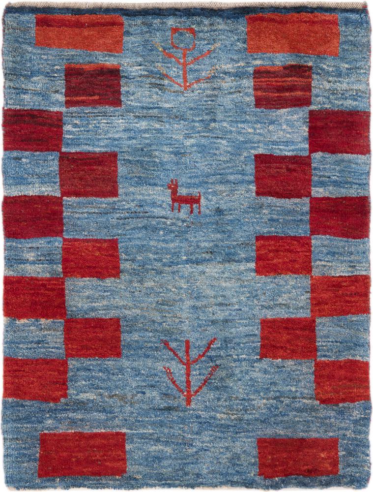 Alfombra persa Persia Gabbeh 107x82 107x82, Alfombra persa Anudado a mano