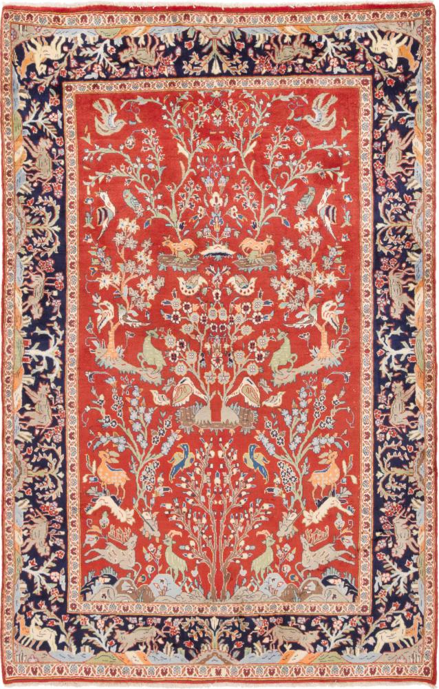 Persian Rug Keshan 239x152 239x152, Persian Rug Knotted by hand