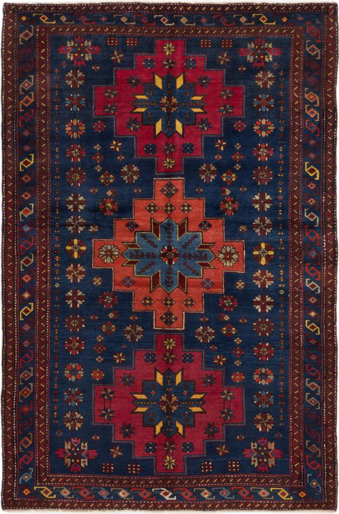 Covor rusesc Shirvan Vechi 192x127 192x127, Covor persan Lucrate de mână