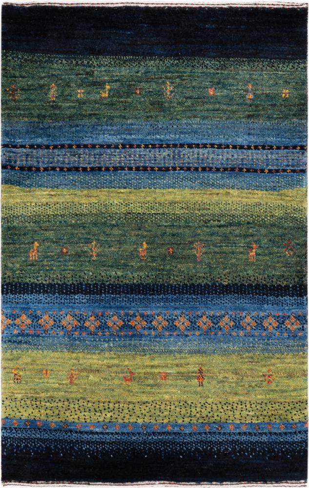 Perserteppich Perser Gabbeh Loribaft Atelier 96x61 96x61, Perserteppich Handgeknüpft