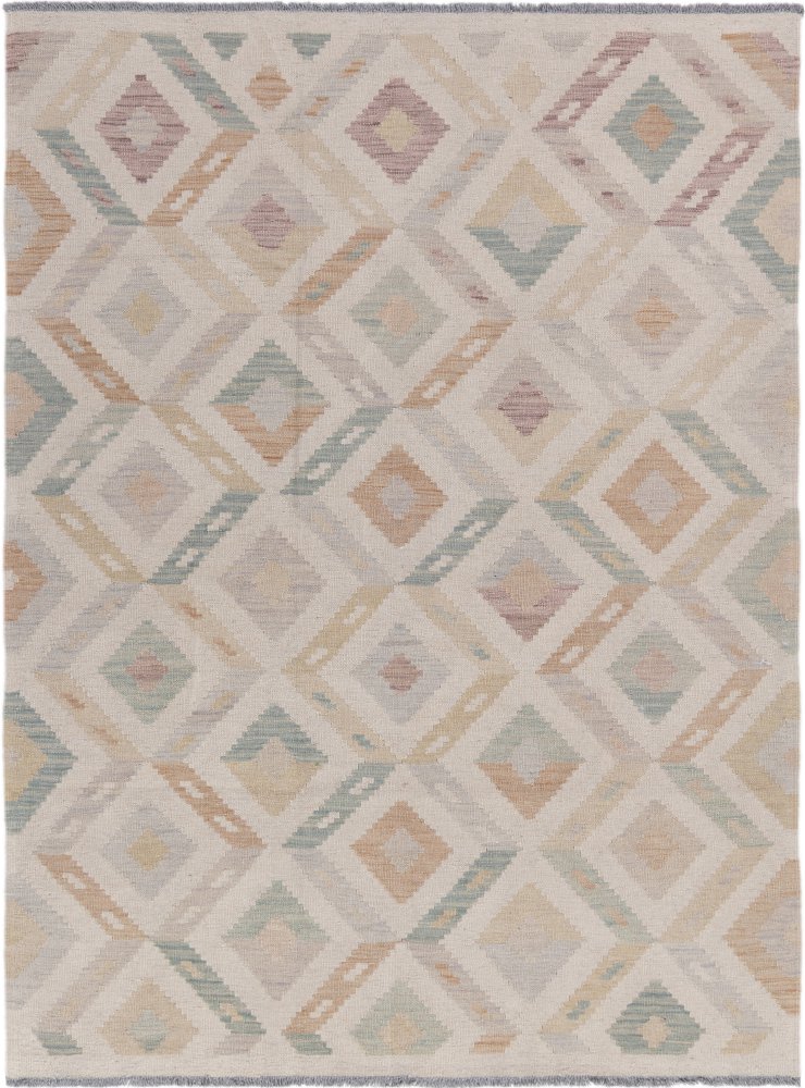 Afghaans tapijt Kilim Afghan 195x147 195x147, Perzisch tapijt Handgeweven