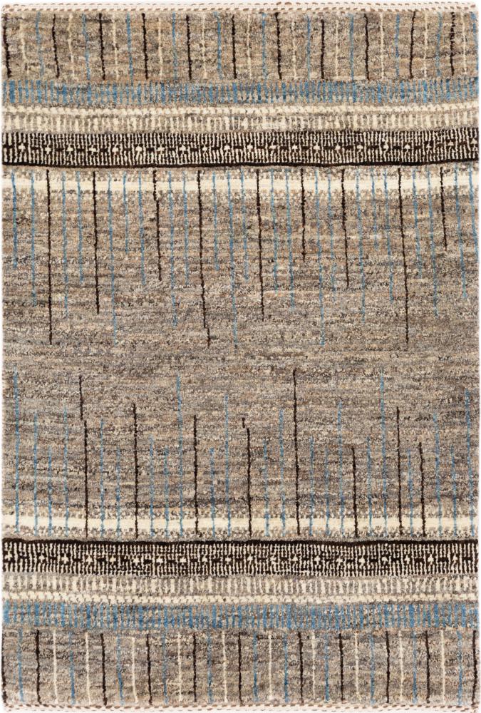Tapis persan Persan Gabbeh Loribaft Natura 91x62 91x62, Tapis persan Noué à la main