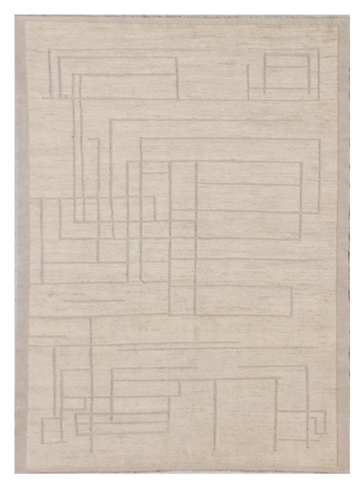 Afganistan-matto Berber Contemporary 289x199 289x199, Persialainen matto Solmittu käsin