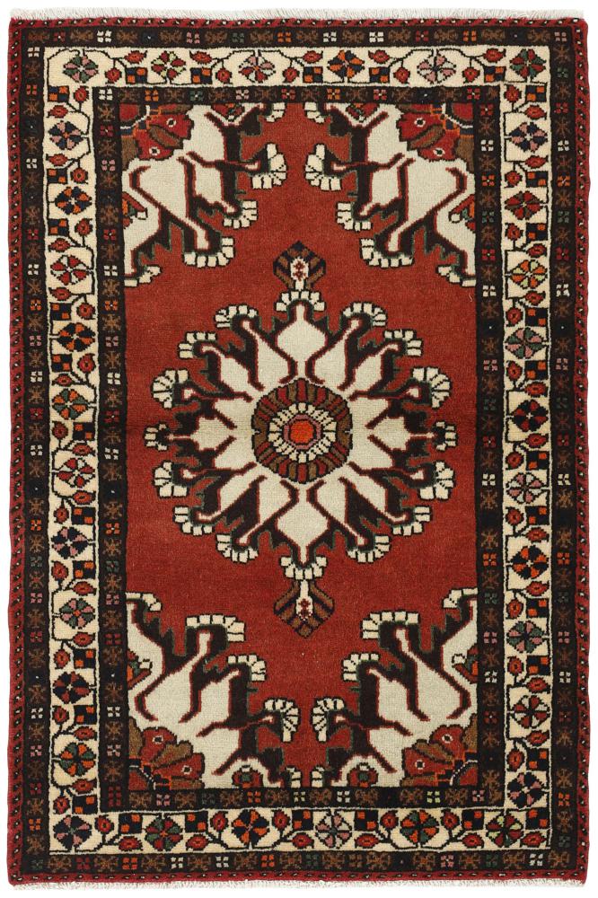 Tappeto persiano Tafresh 4'6"x3'1" 4'6"x3'1", Tappeto persiano Annodato a mano