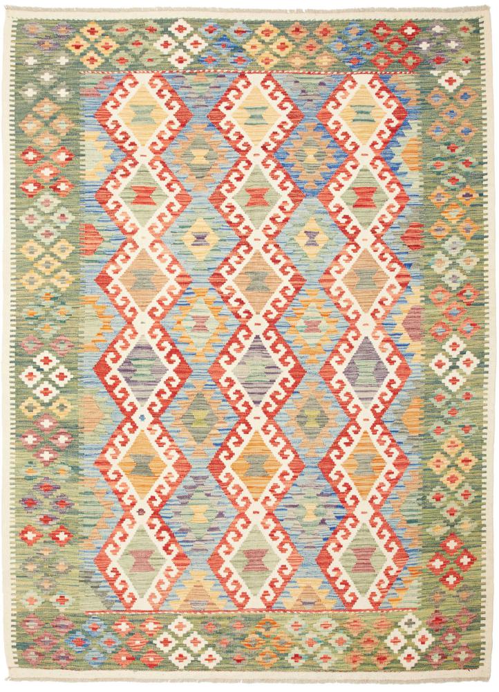 Afghan rug Kilim  Afghan 241x180 241x180, Persian Rug Woven by hand